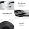 Glitzhome® 33.5" Modern Black Triple Wood Frame Wavy Wall Mirror